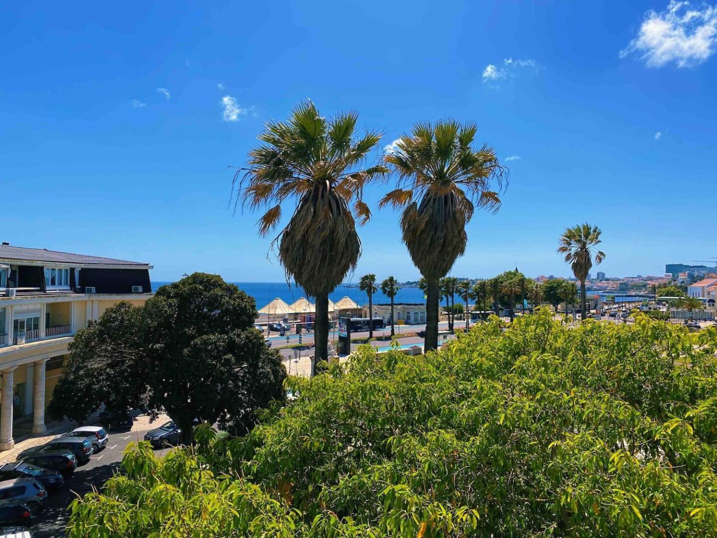 Sea View W Balcony 2 Mins Walk To Beach & Casino Εστορίλ Εξωτερικό φωτογραφία